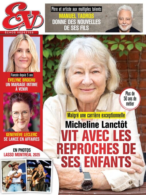 Détails du titre pour Échos Vedettes par TVA Publications Inc. - Disponible